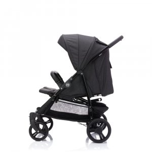 Poussette duo noir mélange Fillikid
