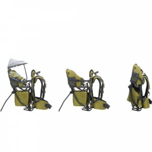 Porte-bébé dorsal randonnée olive Fillikid