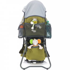 Porte-bébé dorsal randonnée olive Fillikid