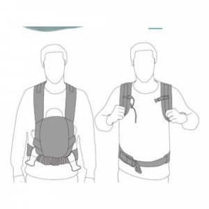 Porte-bébé frontal beige Fillikid