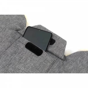 Protège-mains pour poussette nyby agneau gris chiné Fillikid