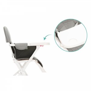 Chaise haute pliante tom granite Fillikid