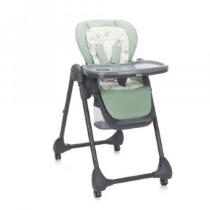 Chaise haute mio gris/vert Fillikid