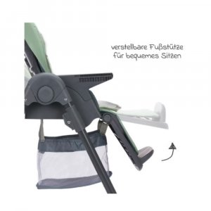 Chaise haute mio gris/vert Fillikid