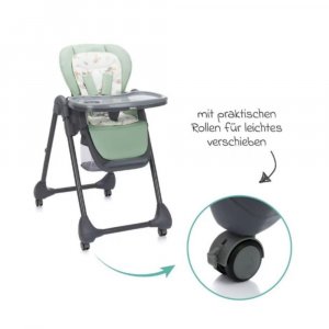 Chaise haute mio gris/vert Fillikid