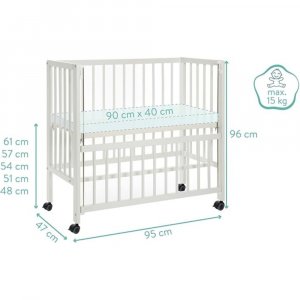 Lit bébé cododo cocon blanc Fillikid