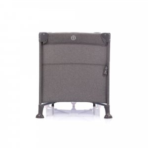 Lit parapluie avec roulettes porto gris Fillikid