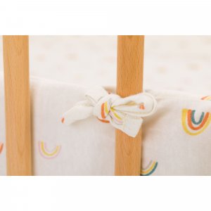 Tapis de parc jersey rainbows beige Fillikid