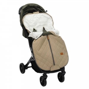 Chancelière légère poussette taupe Fillikid