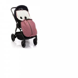 Chancelière légère poussette rose Fillikid