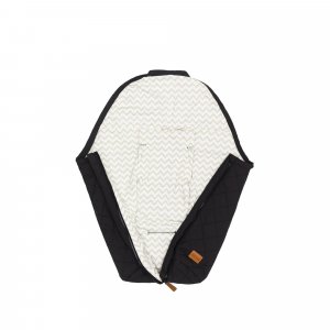 Chancelière mi-saison pour poussette noir Fillikid