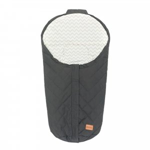 Chancelière mi-saison pour poussette gris Fillikid