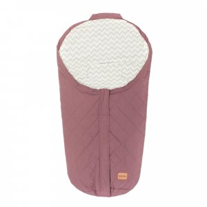 Chancelière mi-saison pour poussette rose Fillikid