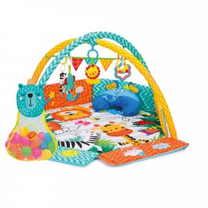 Tapis d'éveil avec arche jungle Fillikid