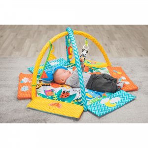 Tapis d'éveil avec arche jungle Fillikid