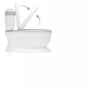Mini toilette marlin gris/blanc Fillikid