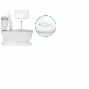 Mini toilette marlin gris/blanc Fillikid