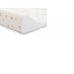 Matelas à langer petits arcs-en-ciel beiges Fillikid