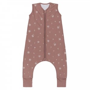 Gigoteuse à pieds sans manches et chaussettes antidérapantes - 104 cm - rose pissenlit - tog 2.5 Fillikid