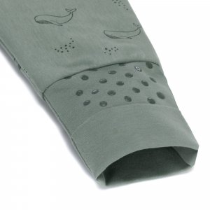 Gigoteuse à pieds sans manches et chaussettes antidérapantes - 104 cm - vert baleine - tog 2.5 Fillikid