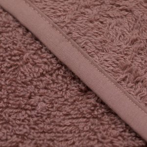 Serviette de bain à capuche 75x75 cm, rose lapin Fillikid