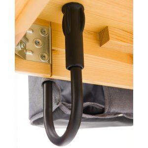 Siège de table bébé gris Fillikid