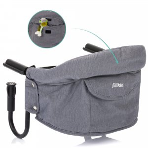 Siège de table bébé gris Fillikid