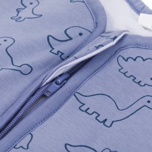 Gigoteuse à pieds sans manches et chaussettes antidérapantes - 80 cm - bleu dinosaure - tog 2.5 Fillikid