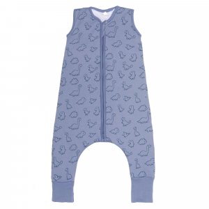 Gigoteuse à pieds sans manches et chaussettes antidérapantes - 92 cm - bleu dinosaure - tog 2.5 Fillikid
