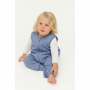 Gigoteuse à pieds sans manches et chaussettes antidérapantes - 140 cm - bleu dinosaure - tog 2.5 Fillikid