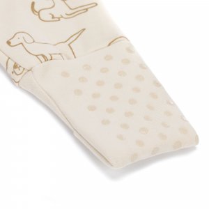 Gigoteuse à pieds sans manches et chaussettes antidérapantes - 104 cm - beige - tog 2.5 Fillikid