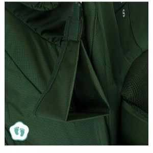 Porte-bébé de randonnée vert Fillikid