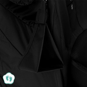 Backcarrier trekking black Fillikid