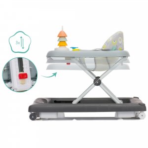 Trotteur pour bébé emil gris/anthracite Fillikid