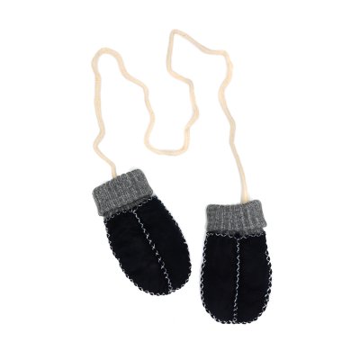 Les moufles en peau d'agneau gr. i marine