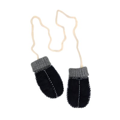 Les moufles en peau d'agneau gr. ii marine