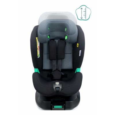 Siège auto pivotant 360° i-size luca noir gris