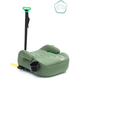 Rehausseur de siège flip deluxe auto vert