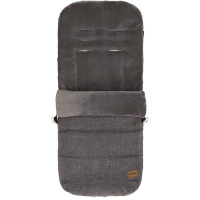 Chancelière poussette universelle lanin gris chiné