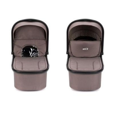 Le set de poussette baby stroller 2 in 1 cougar taupe