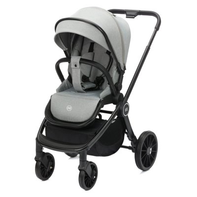 Le set de poussette baby stroller 2 in 1 cougar gris