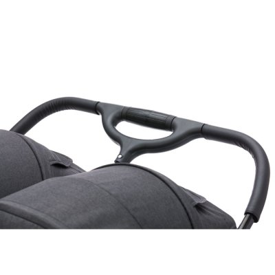 Poussette duo noir mélange