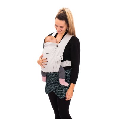 Porte-bébé frontal bleu clair