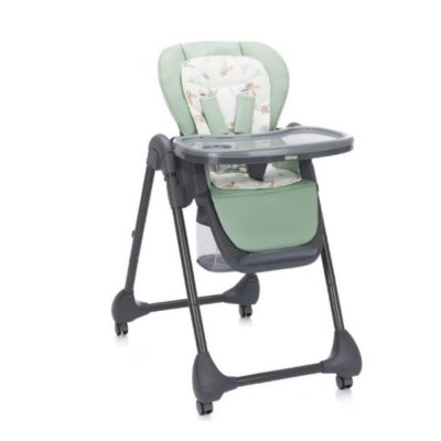 Chaise haute mio gris/vert