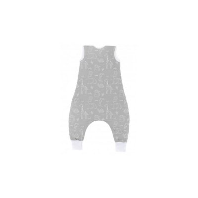 Gigoteuse à jambes 80 cm safari gris