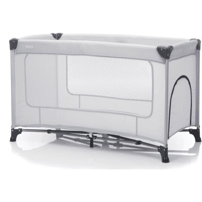 Lit parapluie bébé nizza gris pierre