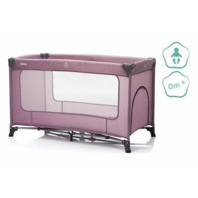 Lit parapluie bébé nizza framboise