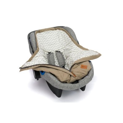 Chancelière mi-saison pour poussette sauge