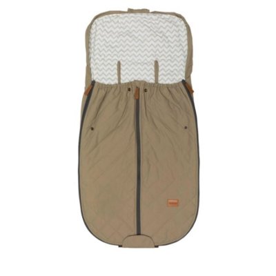 Chancelière légère poussette taupe