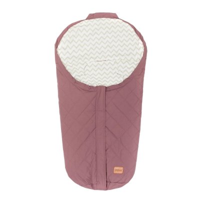 Chancelière mi-saison pour poussette rose